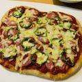 junkoの日々's cooksnap of when they made ツヴェ家の天然(自家製)酵母 ピザ生地.