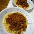 卯月のうさぎ２０１４'s cooksnap of when they made 実はかんたん♪ボローニャ風ミートソース.