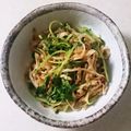 クックHX2GFD☆'s cooksnap of when they made 豆苗と切り干し大根のペペロンチーノ.