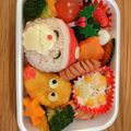 うこんりん's cooksnap of when they made Happyお弁当**サンタ＆トナカイ**.