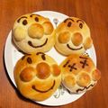 peko628's cooksnap of when they made 子供が大喜び♡アンパンマンパン♡.