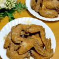 ルパンのかあさん☆彡's cooksnap of when they made 世界の山ちゃん風　甘辛手羽先の唐揚げ.