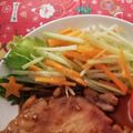 ☆hikonyan☆'s cooksnap of when they made ＊簡単＊セロリと人参のサラダ＊.