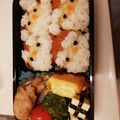クックTPXJDV☆'s cooksnap of when they made サンタいなり★クリスマスキャラ弁 お弁当.