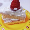 okohc73's cooksnap of when they made クリスマスケーキ(ショートケーキ).