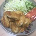 クックRCHX24☆'s cooksnap of when they made 鶏胸肉の味噌照り焼き.