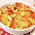 Aco0508's cooksnap of when they made パンのみみでパンプディング.