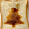 あい♪らんど's cooksnap of when they made クリスマスに♪トーストのクリスマスツリー.
