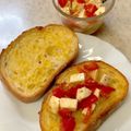 あい♪らんど's cooksnap of when they made トマトとモッツァレラチーズのブルスケッタ.