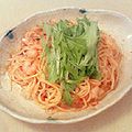 minaos's cooksnap of when they made お蕎麦で♡さっぱりトマトクリーム.