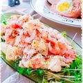 ＴＷＯＨＥＡＲＴＳ's cooksnap of when they made スモークサーモンと蟹カマのディルポテサラ.