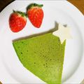 motomi♪'s cooksnap of when they made ふんわり、小松菜ホットケーキ.
