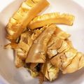 ざくらママ's cooksnap of when they made 【農家のレシピ】キャベツの芯のラー油漬け.