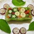 FOGTTI's cooksnap of when they made おもてなしにも　野菜のテリーヌ.