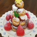 ｼﾞｭﾝｼﾞｭﾜﾜ～'s cooksnap of when they made 当日OK！プチシューdeクリスマスツリー.