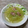 クックBIAJET☆'s cooksnap of when they made 超簡単！！キャベツとベーコンのスープ☆.