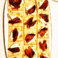 aibano's cooksnap of when they made 干し柿とクリームチーズのクラッカーのせ.
