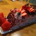 makichaki's cooksnap of when they made 簡単！クリスマスにブッシュドノエル.