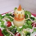えみsweets♡'s cooksnap of when they made クリスマス★雪だるまサラダ.