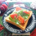 クレイプメートル's cooksnap of when they made サラダトースト.