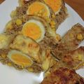 クックRGHNT9☆'s cooksnap of when they made ゆで卵入りミートローフ.