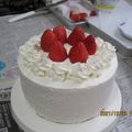 カルマート's cooksnap of when they made イチゴショートケーキ.