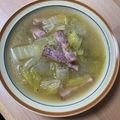 みょんとも's cooksnap of when they made 白菜と玉ねぎとベーコンのコンソメスープ.