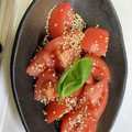 クックCZ4VE0☆'s cooksnap of when they made めんつゆで簡単！トマトのさっぱりサラダ.