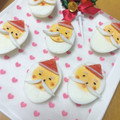 ルパンのかあさん☆彡's cooksnap of when they made ゆで卵サンタさんとトナカイさん☆√.