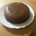 saku＊mama's cooksnap of when they made 米粉deチョコケーキ.