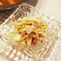 ゆいmaru3's cooksnap of when they made 白菜とハムの胡麻マヨ和え.