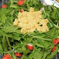 ◯usa◯'s cooksnap of when they made レタスとゆで卵のイタリアンサラダ♫♬.
