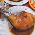 ぶーらんじぇAnne's cooksnap of when they made クリスマス☆フライパン簡単ローストチキン.