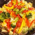 今市らぶ's cooksnap of when they made フライパンでパエリア.