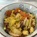 ナタデココア☆'s cooksnap of when they made 優しいお味♪白菜と卵の和風炒め物.