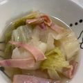 ゆみらんたん's cooksnap of when they made ベーコンの出汁が染みた♡大根と白菜の煮物.