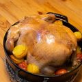 Azurblaues's cooksnap of when they made 鶏の丸焼き ローストチキン ライス入り.