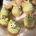 maikoooo00's cooksnap of when they made 抹茶チョコクリームでクリスマスツリー☆.