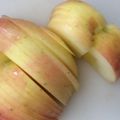 葉月優希's cooksnap of when they made 簡単で美しいりんごの切り方.