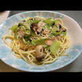 ☆パンLove☆'s cooksnap of when they made 小松菜としらすの和風スパゲッティ.