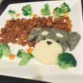 クックPOI4WH☆'s cooksnap of when they made ♡わんちゃん用バースデーケーキ♡犬用♬②.
