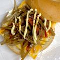 ルぴあ's cooksnap of when they made きんぴらべーグルサンド♪.