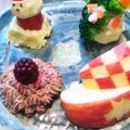えーあー's cooksnap of when they made ポテサラで２種☆サンタ＆ツリーサラダ.