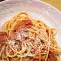 ぽよぽよちぃ's cooksnap of when they made めちゃ簡単！本格過ぎないトマトパスタ.