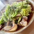 クックY3D88H☆'s cooksnap of when they made イカ下足のキャベツ炒め.