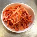 ♡mkwm♡'s cooksnap of when they made 金時人参の味噌マヨネーズ和え.