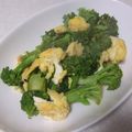きらり流れ星's cooksnap of when they made ブロッコリーと卵炒め♪.