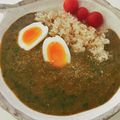 yokoyoko76's cooksnap of when they made ルーを使ったほうれん草カレー.