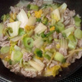 鶏皮坊主's cooksnap of when they made 豚白菜炒め　ねぎ塩味.