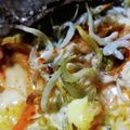 未来で待ってる's cooksnap of when they made しらすキムチdeココットカマン.